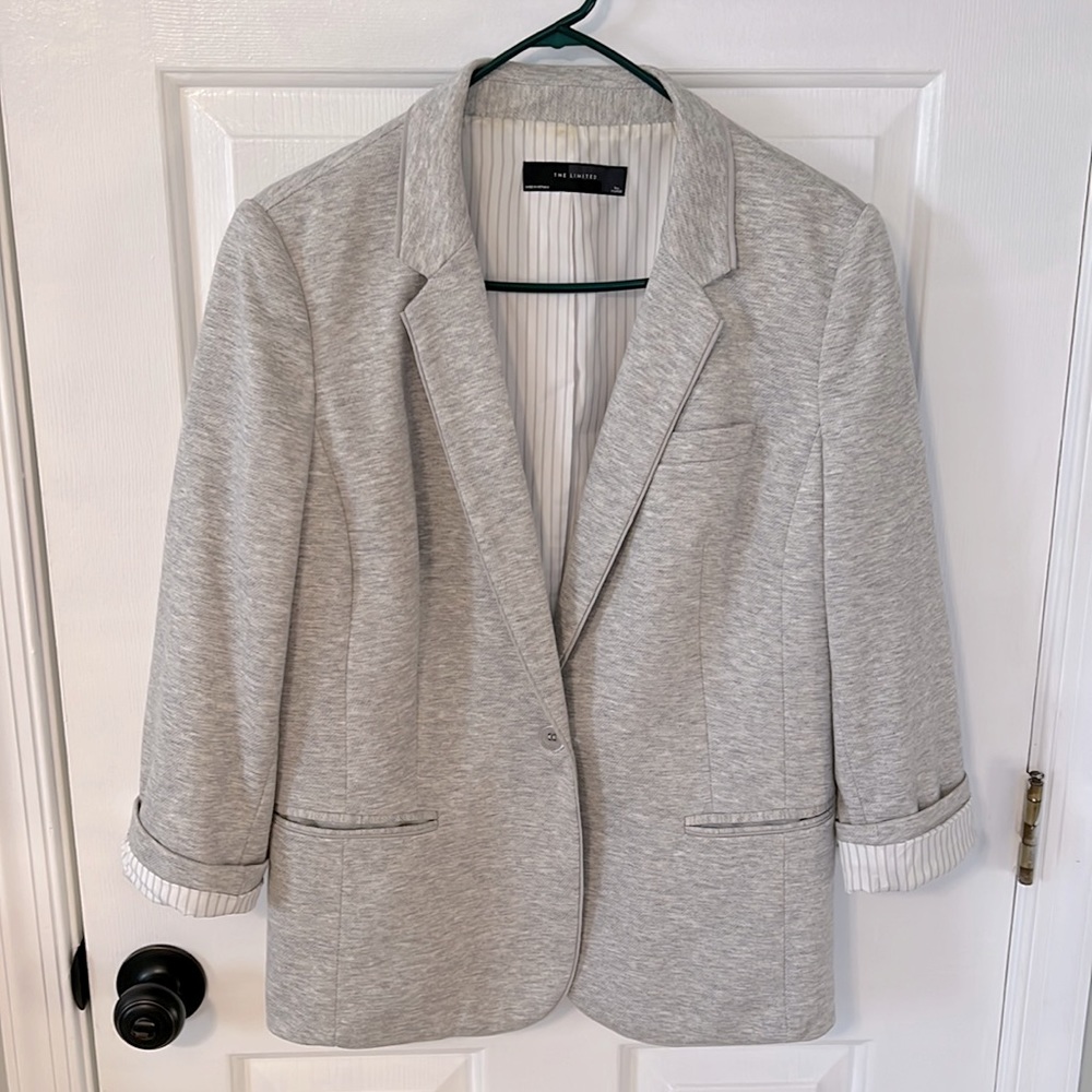 The Limited (XL Tall) gray blazer